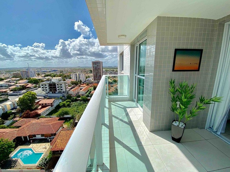 Apt 3/4 com Vista Mar a 300m da ORLA de Atalaia