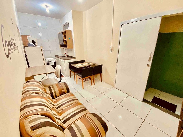 Flat 1 com Cobertura no Caminho da PRAIA