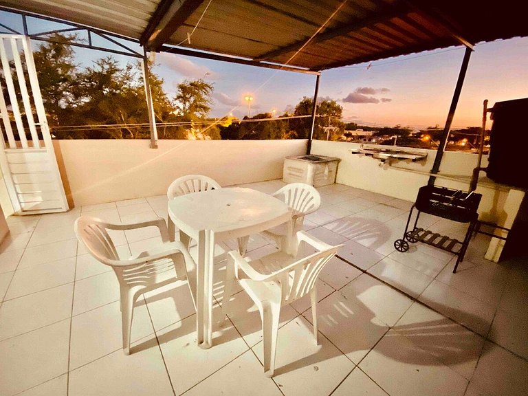 Flat 1 com Cobertura no Caminho da PRAIA