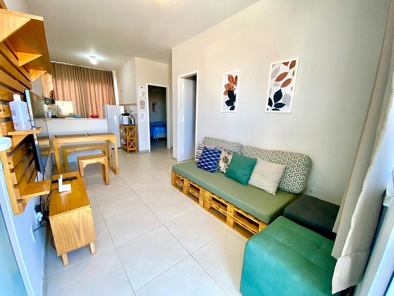 Apartamento 06 com Ar a 300m da ORLA de Atalaia