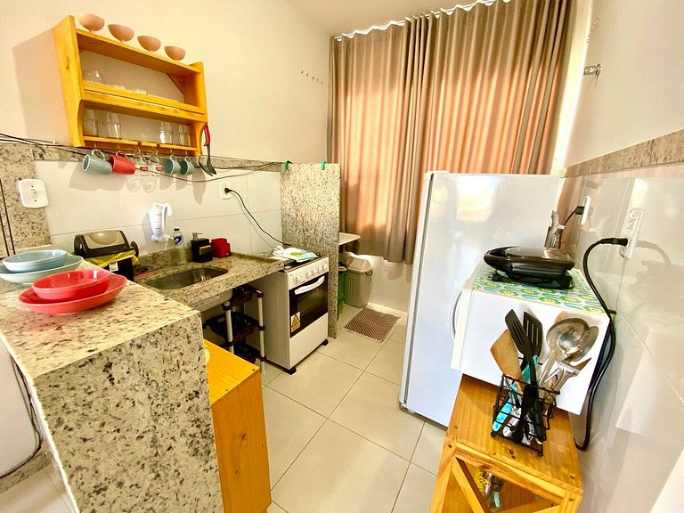 Apartamento 06 com Ar a 300m da ORLA de Atalaia