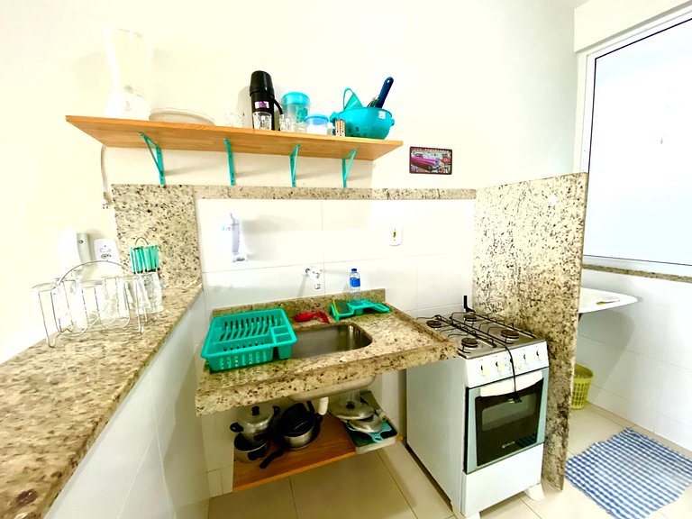Apartamento 02 com Ar a 300m da ORLA de Atalaia