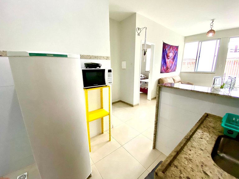 Apartamento 02 com Ar a 300m da ORLA de Atalaia