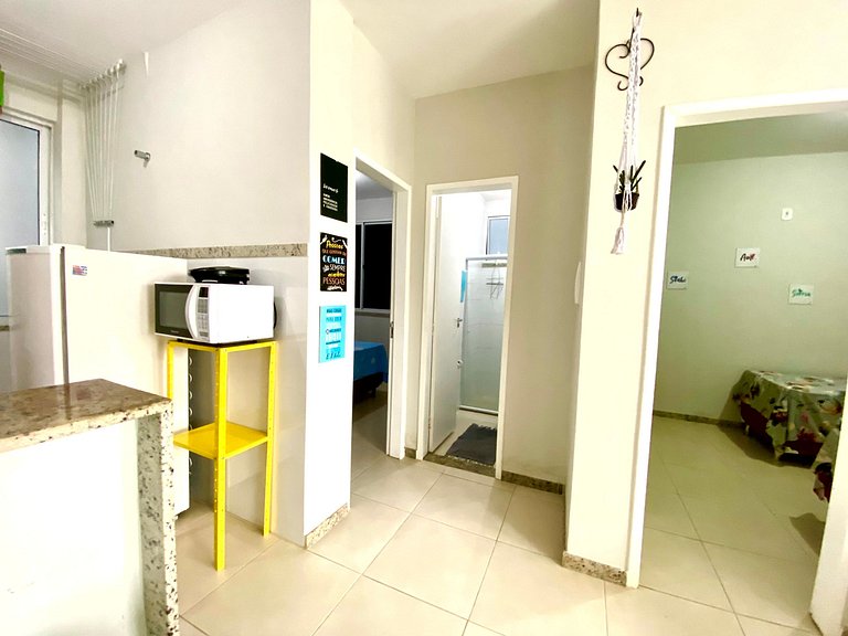 Apartamento 02 com Ar a 300m da ORLA de Atalaia