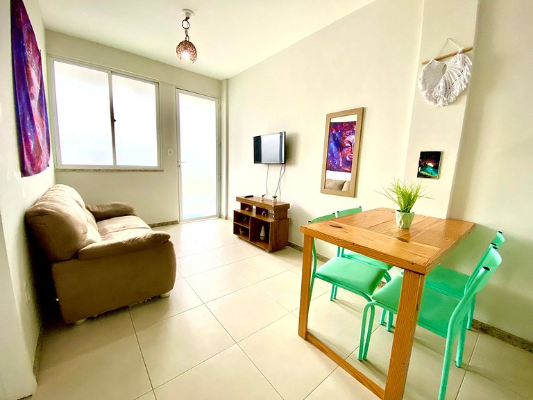 Apartamento 02 com Ar a 300m da ORLA de Atalaia