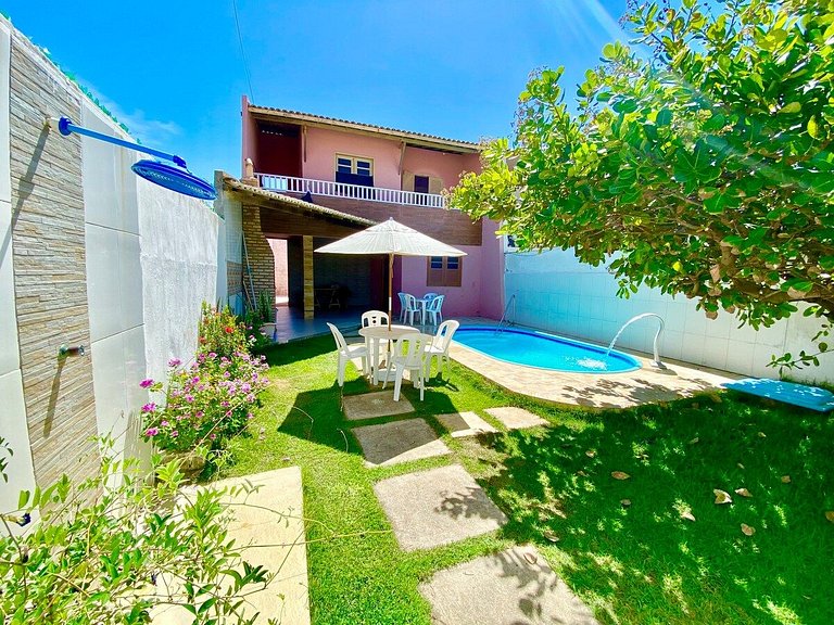 Casa Rústica na Praia da Caueira com Vista Mar