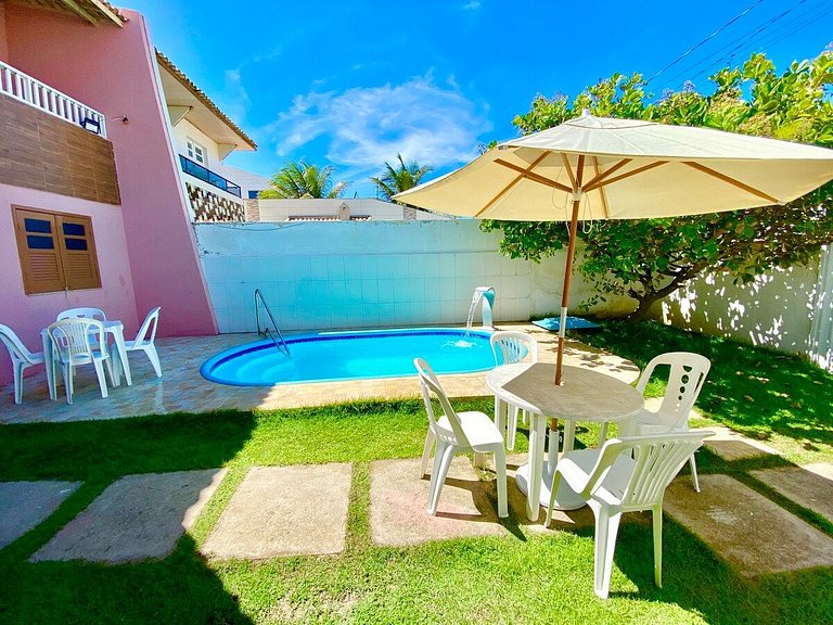 Casa Rústica na Praia da Caueira com Vista Mar