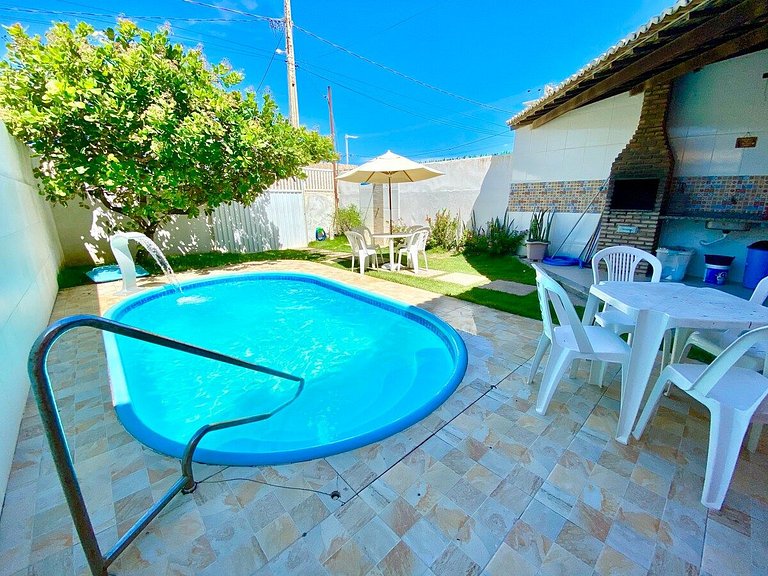 Casa Rústica na Praia da Caueira com Vista Mar