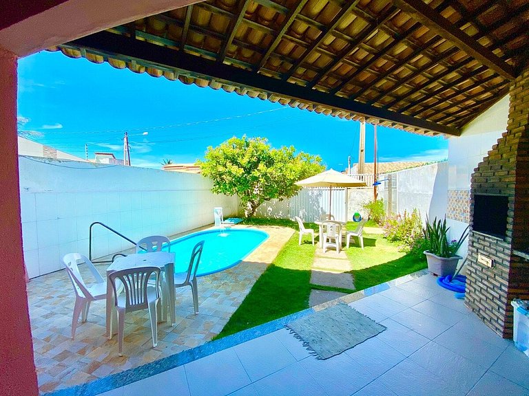 Casa Rústica na Praia da Caueira com Vista Mar