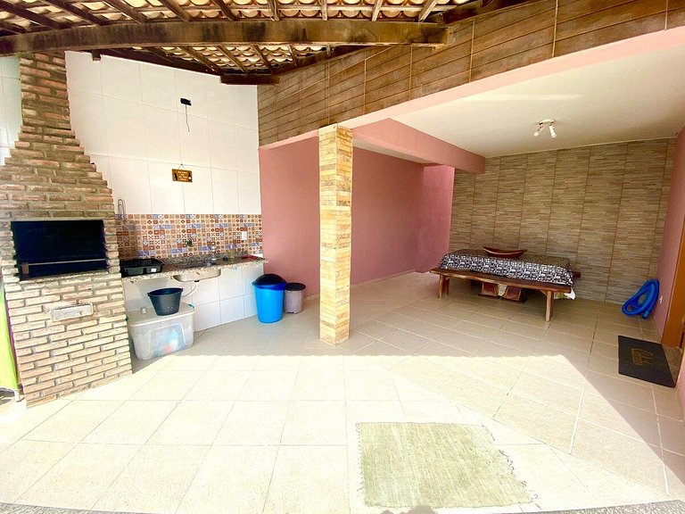 Casa Rústica na Praia da Caueira com Vista Mar