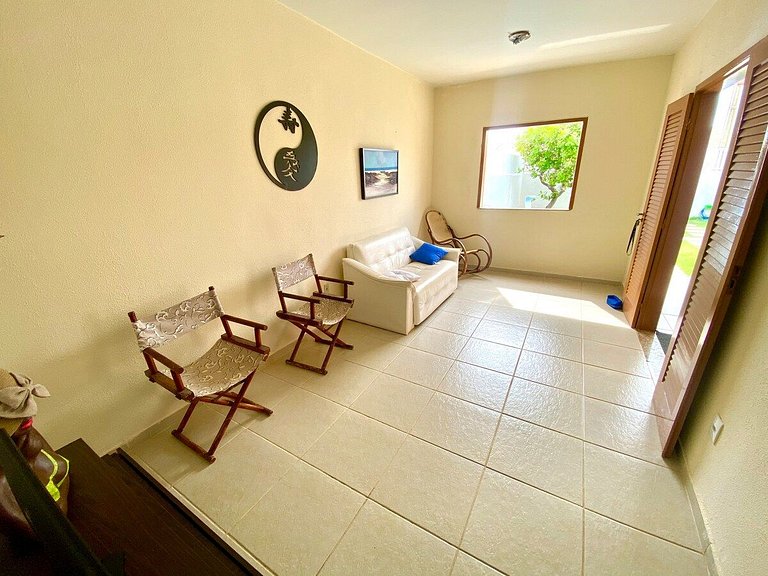 Casa Rústica na Praia da Caueira com Vista Mar