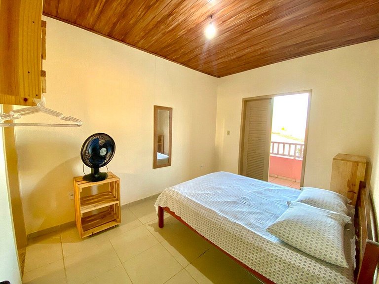 Casa Rústica na Praia da Caueira com Vista Mar