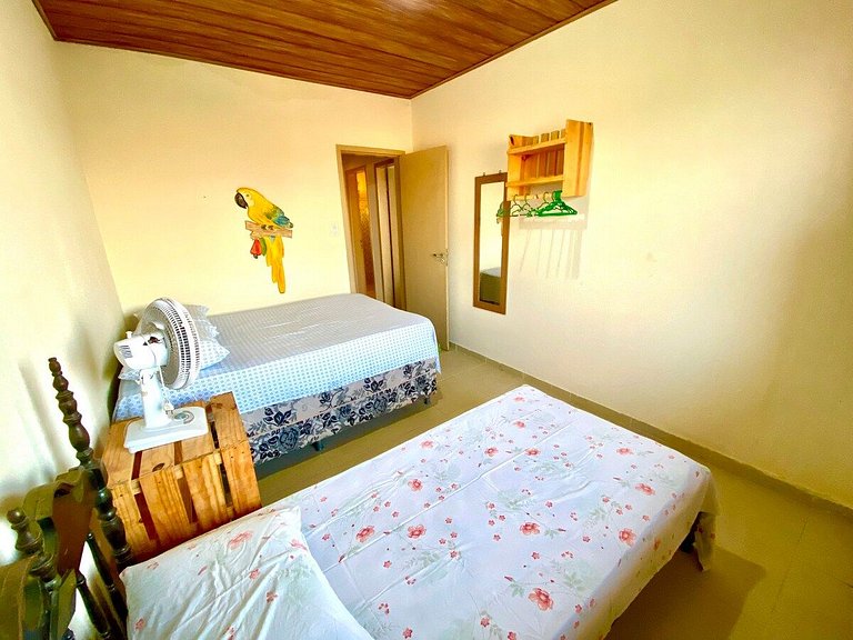 Casa Rústica na Praia da Caueira com Vista Mar