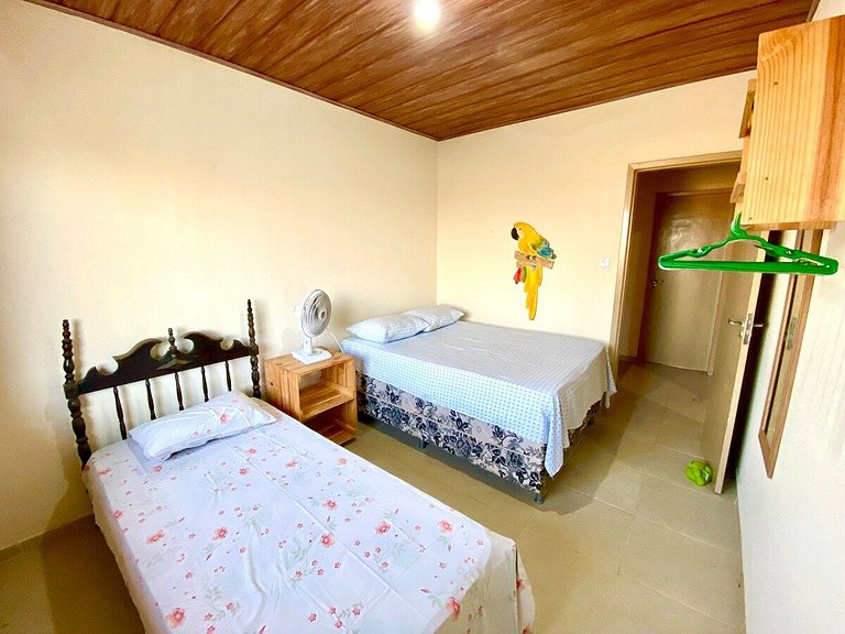 Casa Rústica na Praia da Caueira com Vista Mar