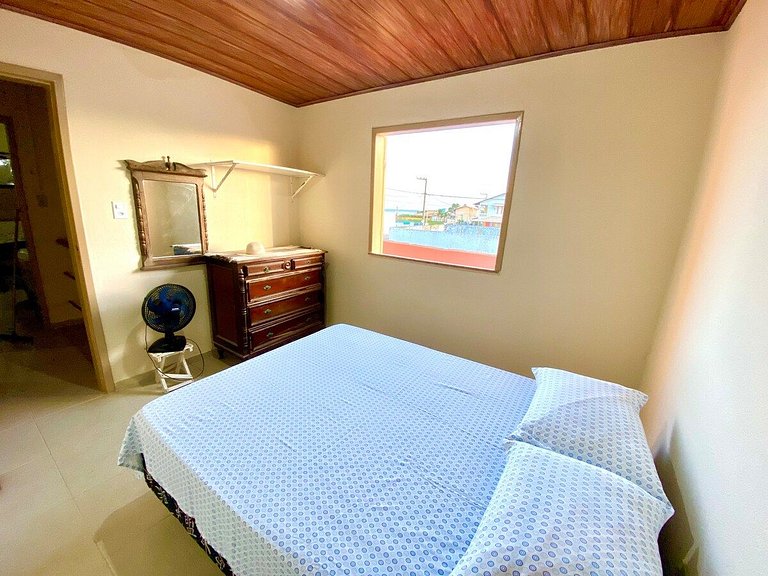 Casa Rústica na Praia da Caueira com Vista Mar