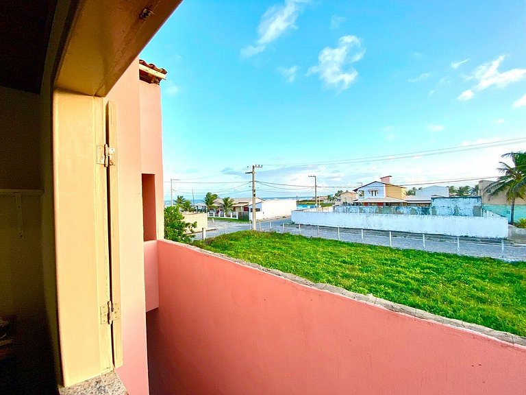 Casa Rústica na Praia da Caueira com Vista Mar