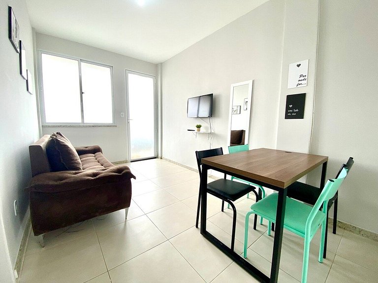 Apartamento 08 com AR a 350m da Orla de Atalaia