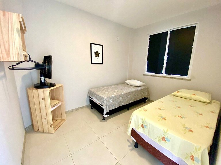 Apartamento 08 com AR a 350m da Orla de Atalaia