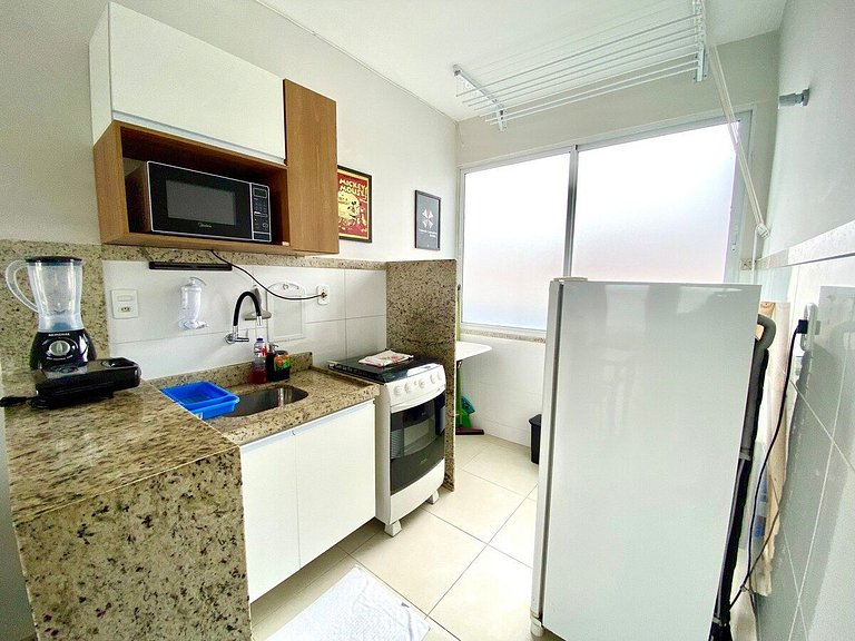 Apartamento 08 com AR a 350m da Orla de Atalaia