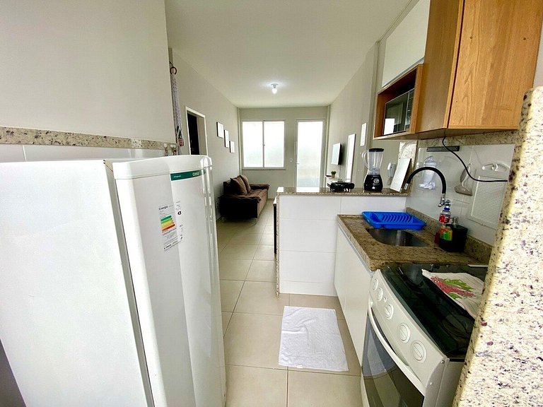 Apartamento 08 com AR a 350m da Orla de Atalaia