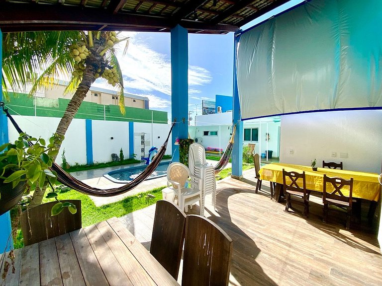 Casa com Piscina e Vista Mar na Orla de Atalaia