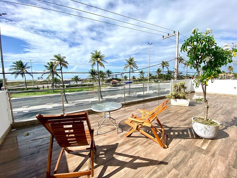 Casa com Piscina e Vista Mar na Orla de Atalaia