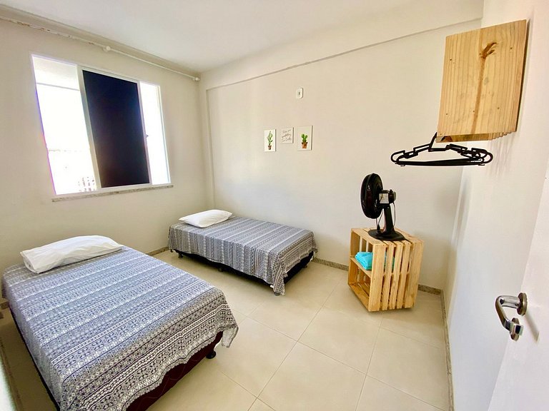 Apartamento 03 com Ar a 300m da ORLA de Atalaia