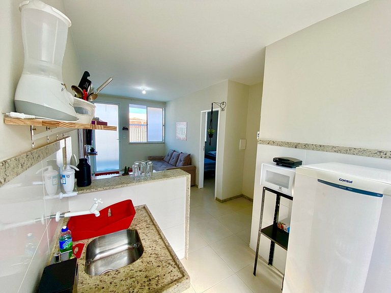 Apartamento 03 com Ar a 300m da ORLA de Atalaia