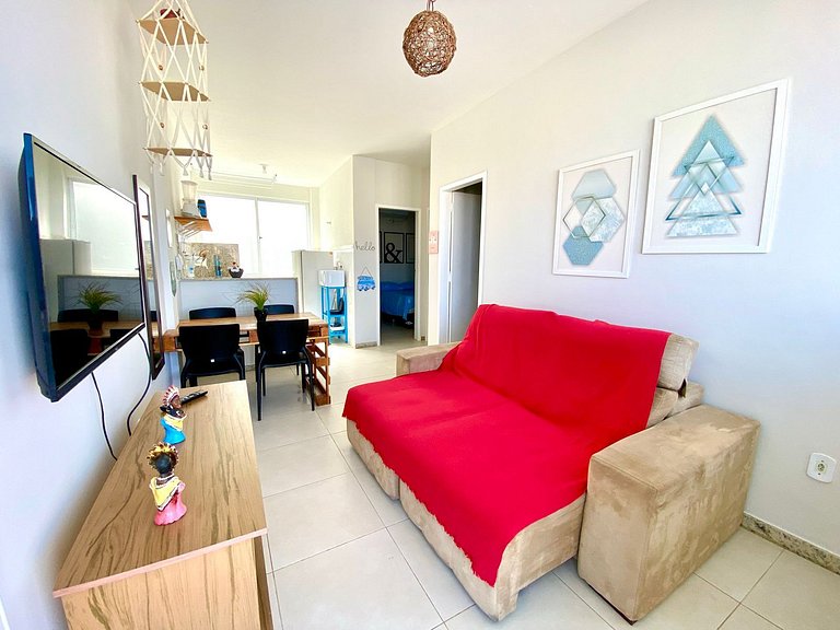 Apartamento 04 com Ar a 300m da ORLA de Atalaia