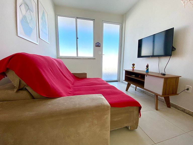 Apartamento 04 com Ar a 300m da ORLA de Atalaia