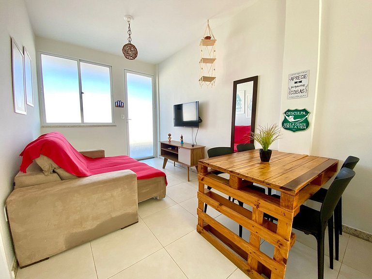 Apartamento 04 com Ar a 300m da ORLA de Atalaia