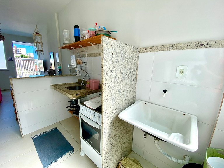 Apartamento 04 com Ar a 300m da ORLA de Atalaia