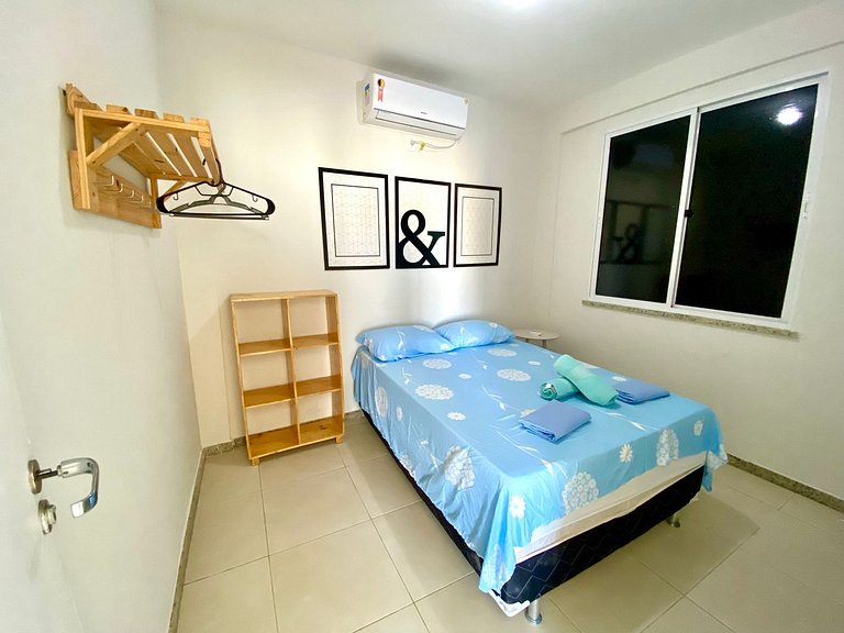 Apartamento 04 com Ar a 300m da ORLA de Atalaia