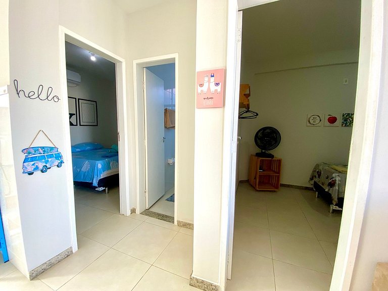 Apartamento 04 com Ar a 300m da ORLA de Atalaia