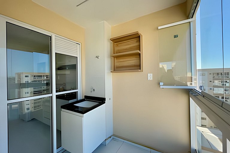 Apartamento com Ar a 7 minutos da Praia da Aruana
