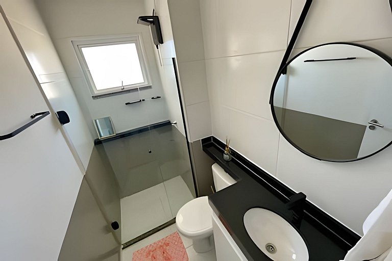 Apartamento com Ar a 7 minutos da Praia da Aruana