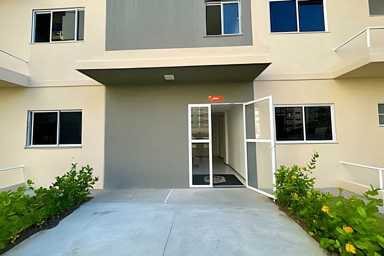 Apartamento com Ar a 7 minutos da Praia da Aruana