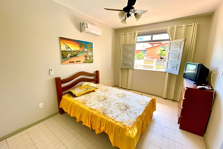 Casa Vista Mar 5/4 c/ AR a 200m da Praia de Aruana