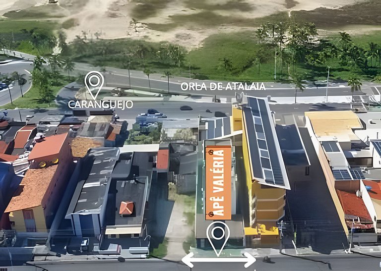 Apto MS 3/4 com AR 200m Praia - Orla de Atalaia