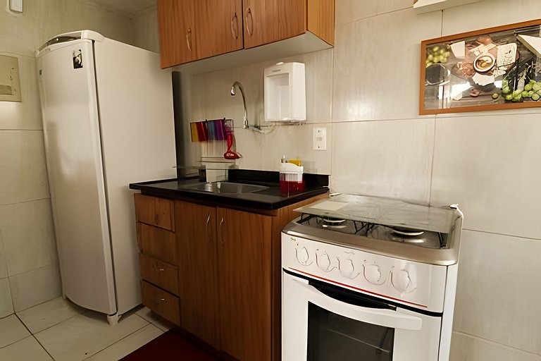 Apto aconchegante em Mangabeiras perto da praia