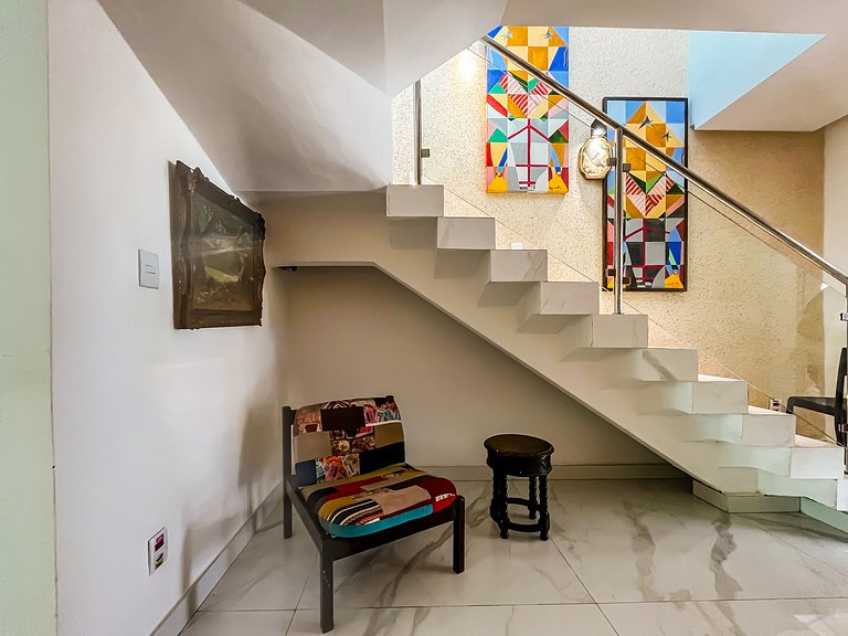 Casa com Piscina e Vista Mar na Orla de Atalaia