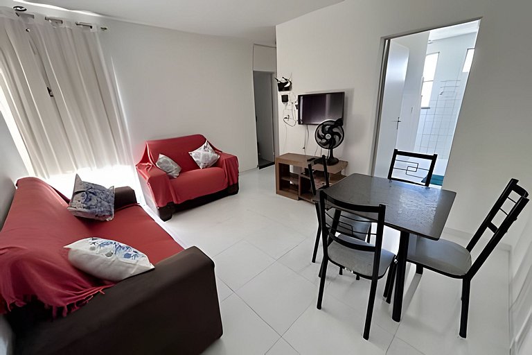 Apto c/ AR 2/4 a 10 min da UNIT e Shopping Jardins