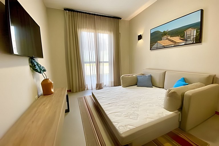 Apartamento no Eco Resort Quinta Santa Bárbara