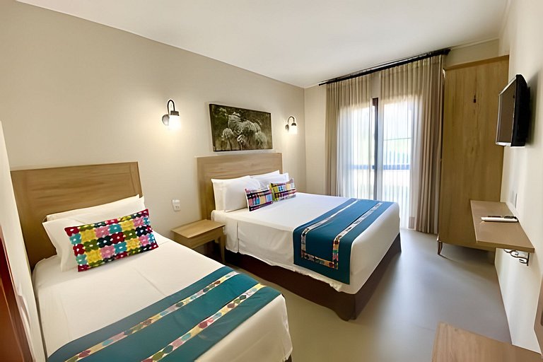 Apartamento no Eco Resort Quinta Santa Bárbara