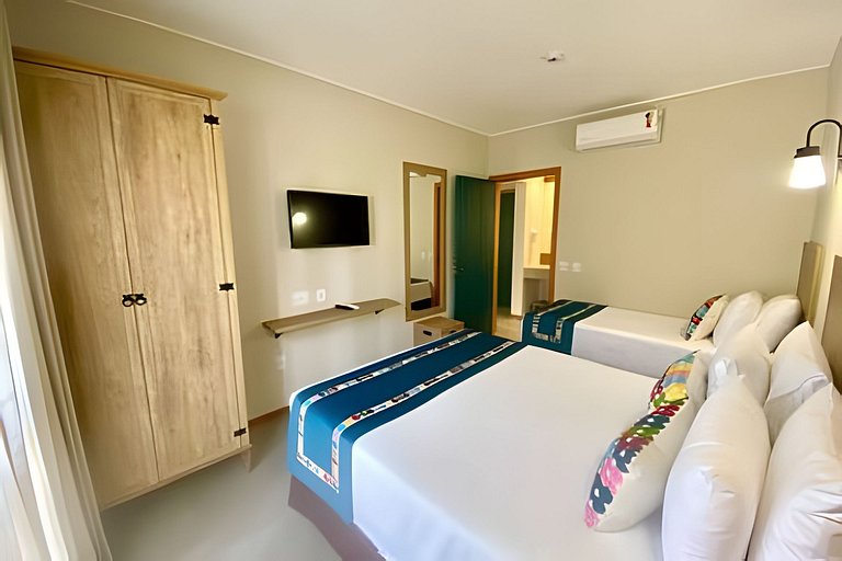 Apartamento no Eco Resort Quinta Santa Bárbara