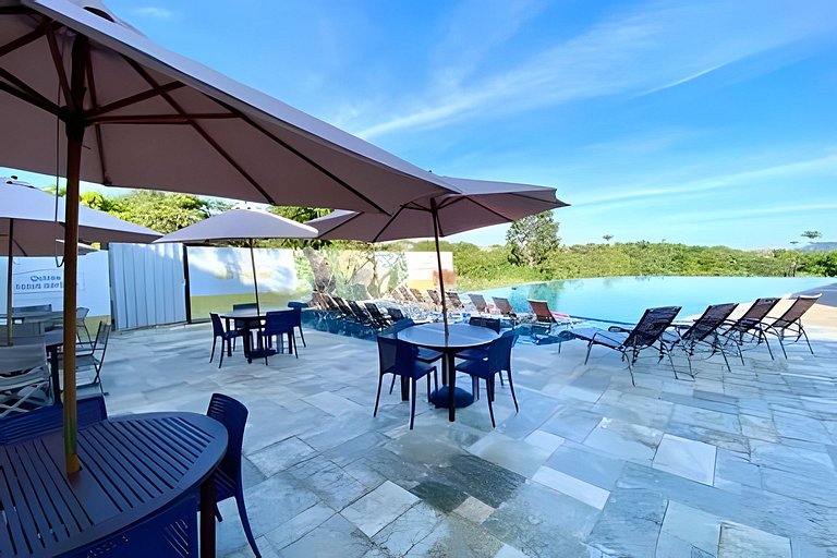 Apartamento no Eco Resort Quinta Santa Bárbara