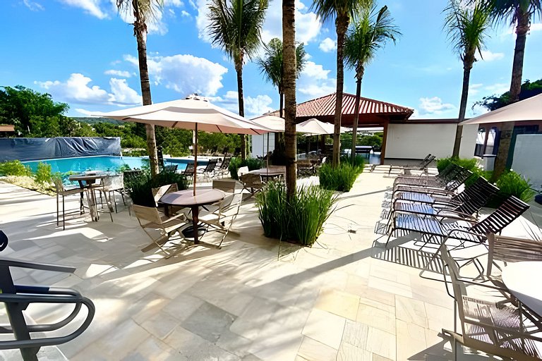 Apartamento no Eco Resort Quinta Santa Bárbara