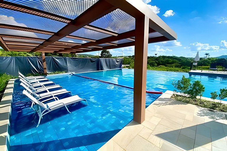 Apartamento no Eco Resort Quinta Santa Bárbara
