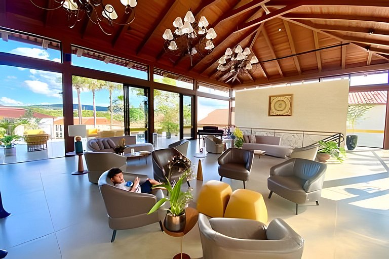 Apartamento no Eco Resort Quinta Santa Bárbara