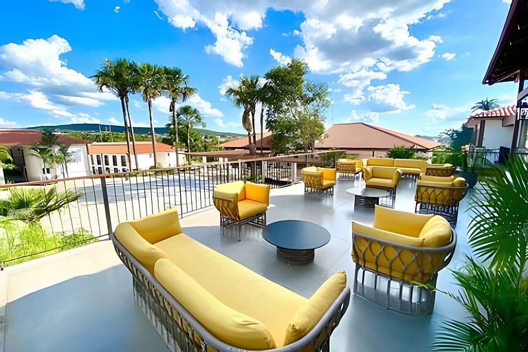 Apartamento no Eco Resort Quinta Santa Bárbara